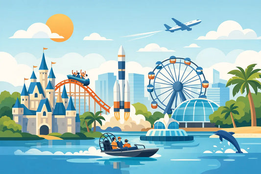 Itinerario ejemplo vacaciones Orlando: 7 días