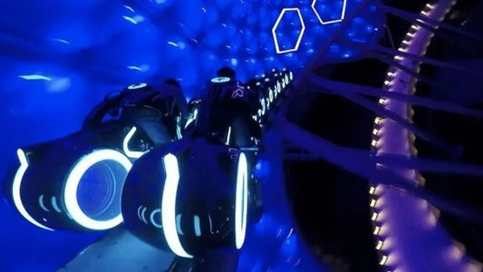 TRON LIGHTCYCLE POWER RUN, nueva montaña rusa 2023