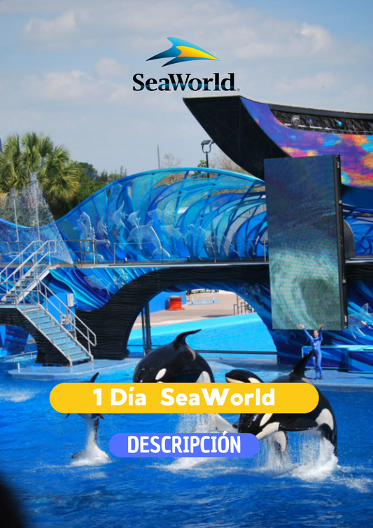 SEAWORLD 1 DIA -  CLIC EN EL BOTON DE WHATSAPP PARA MAS INFORMACION! TARIFAS DESDE...