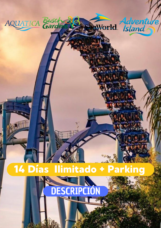 SEAWORLD 14 DIAS CON PARKING - CLIC EN EL BOTON DE WHATSAPP PARA MAS INFORMACION! TARIFAS DESDE...