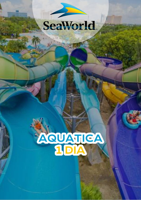 AQUATICA 1 DIA -  LLAMAR PARA VERIFICAR COSTO Y DISPONIBILIDAD AL +1 407-557-8587