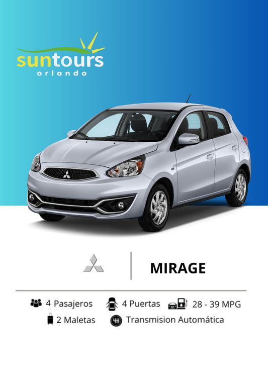 Mitsubishi Mirage - CLIC EN EL BOTON DE WHATSAPP PARA MAS INFORMACION! TARIFA POR DÍA DESDE...