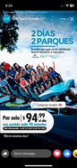 Promocion 2 dias Seaworld con Comida - Sun Tours Orlando